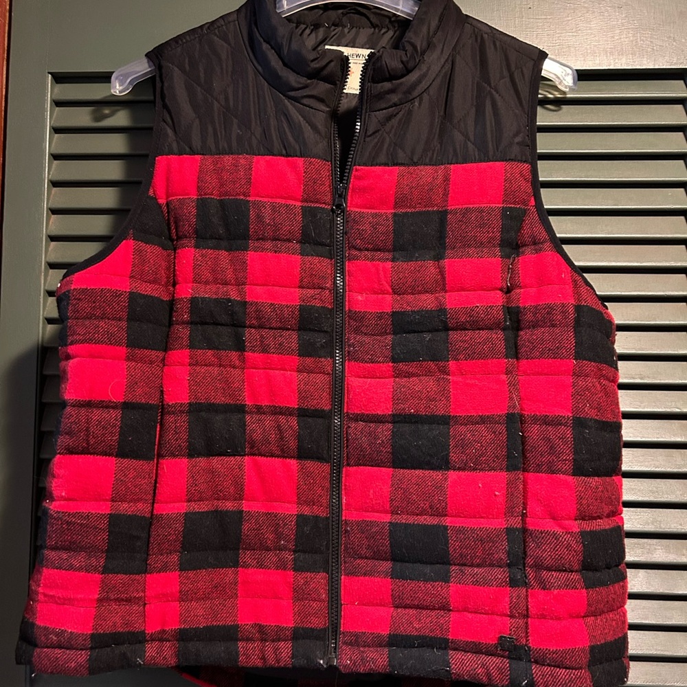 Ruff Hewn Black Quilted Vest